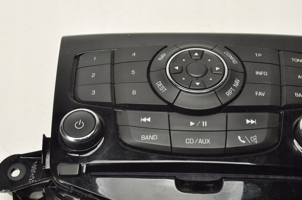 CHEVROLET CRUZE AND CENTER RADIO CONTROL PANEL 95144196