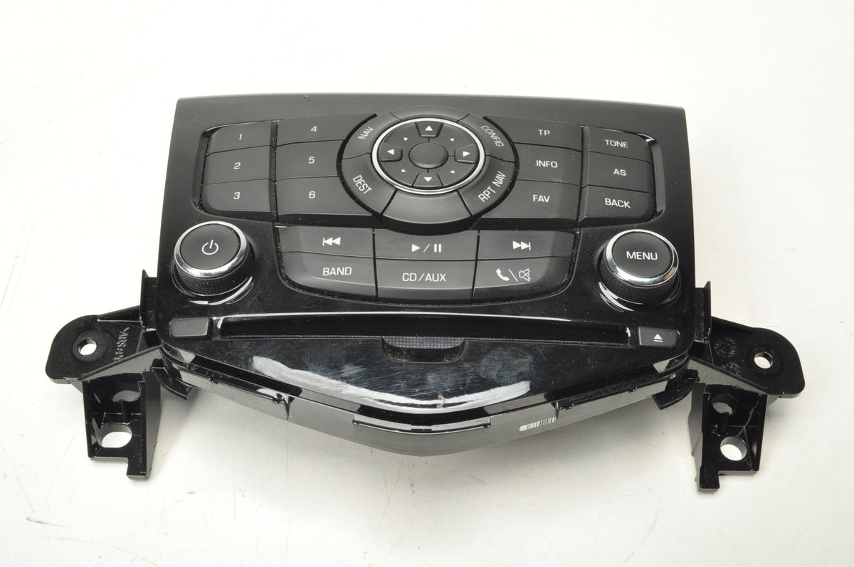 CHEVROLET CRUZE AND CENTER RADIO CONTROL PANEL 95144196