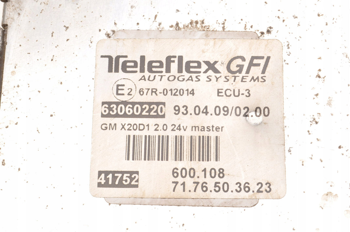 CHEVROLET EPIC II 2.0 24V COMPUTER GAS LPG DRIVER 600108 67R-012014