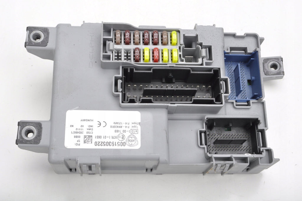 CHRYSLER YPSILON 1.2 8V FUSE BOX 00519305220