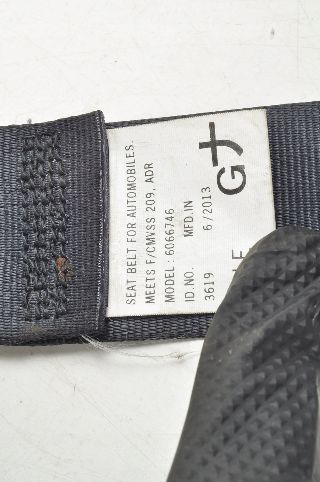 CITROEN C4 AIRCROSS SEAT BELT RIGHT FRONT 6066746