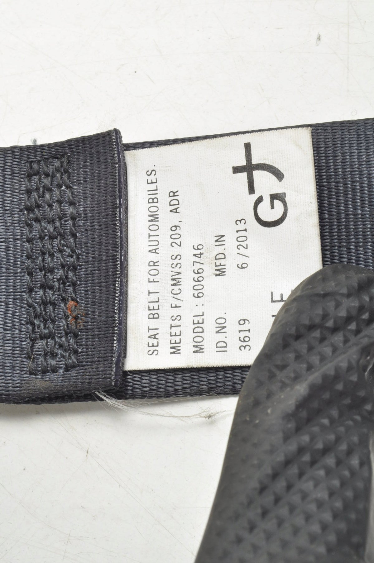 CITROEN C4 AIRCROSS SEAT BELT RIGHT FRONT 6066746