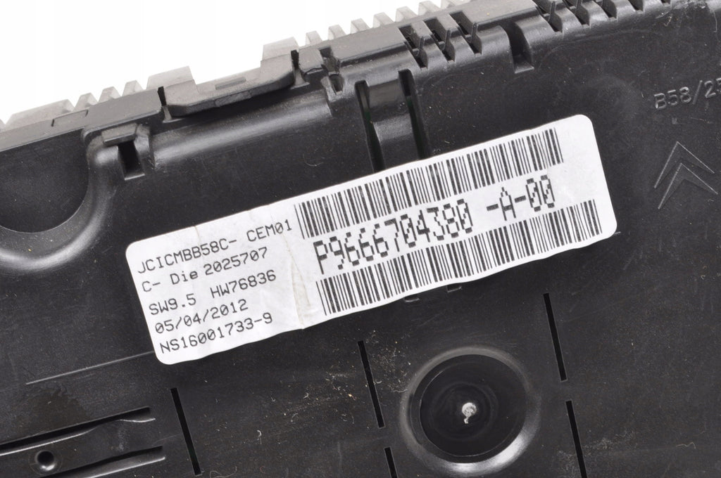 CITROEN C4 GRAND PICASSO COUNTER CLOCKS EU 9666704380