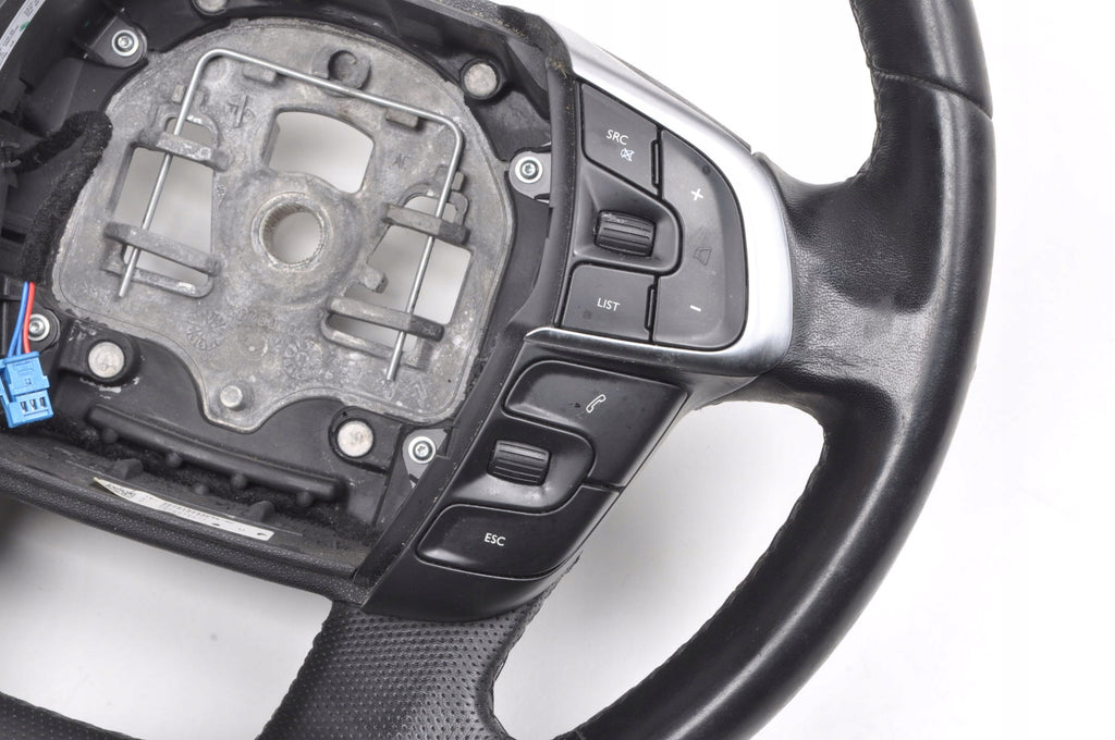 CITROEN C4 II MULTIFUNCTION LEATHER STEERING WHEEL 96754519ZD