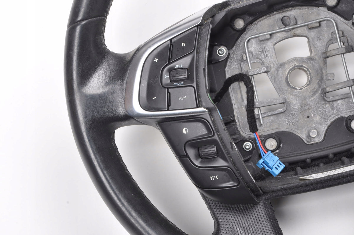 CITROEN C4 II MULTIFUNCTION LEATHER STEERING WHEEL 96754519ZD