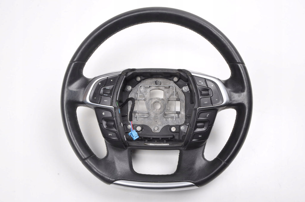 CITROEN C4 II MULTIFUNCTION LEATHER STEERING WHEEL 96754519ZD
