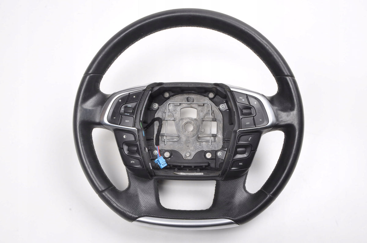 CITROEN C4 II MULTIFUNCTION LEATHER STEERING WHEEL 96754519ZD