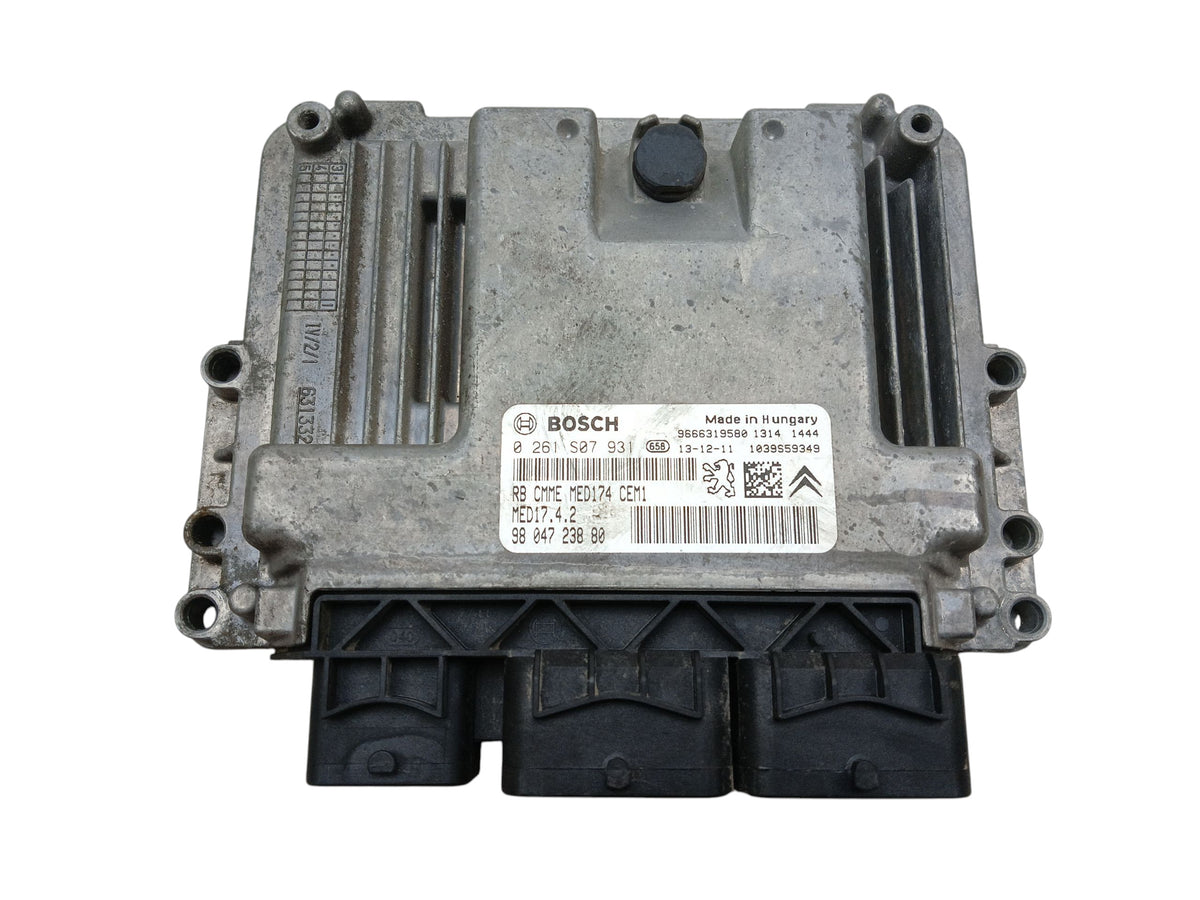 CITROEN C4 PICASSO II 1.6 THP 5FV 9804723880 0261S07931 ENGINE COMPUTER