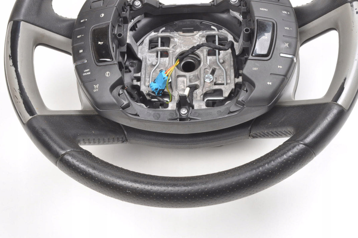 CITROEN C5 III MULTIFUNCTION LEATHER STEERING WHEEL