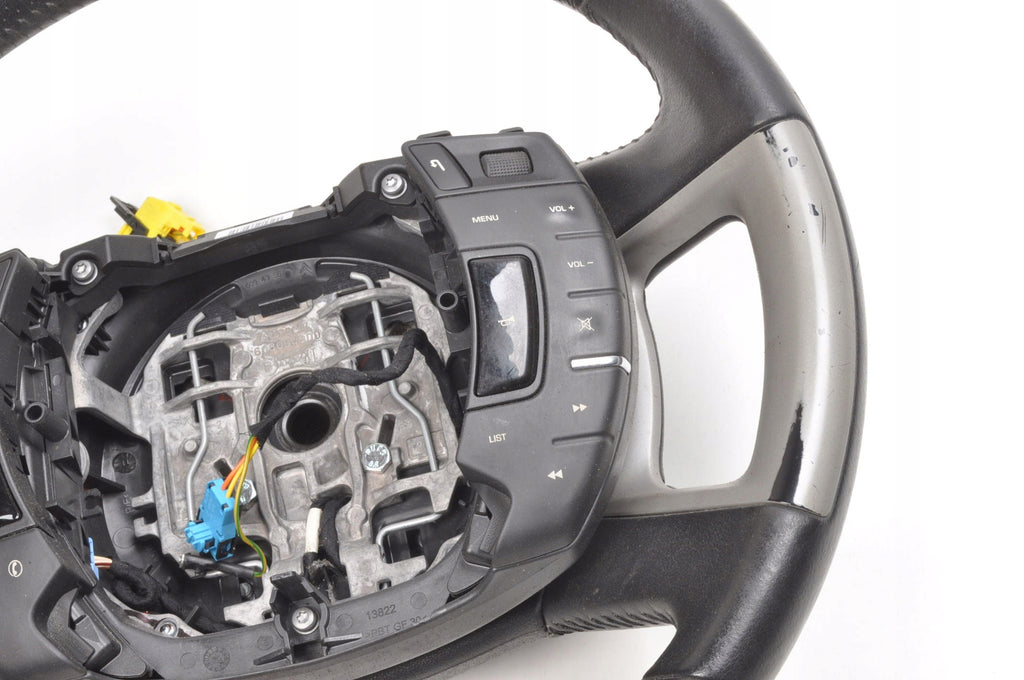 CITROEN C5 III MULTIFUNCTION LEATHER STEERING WHEEL