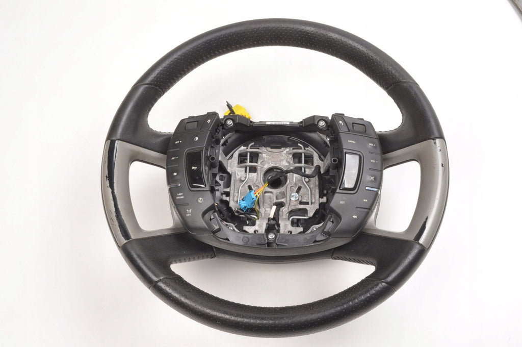 CITROEN C5 III MULTIFUNCTION LEATHER STEERING WHEEL