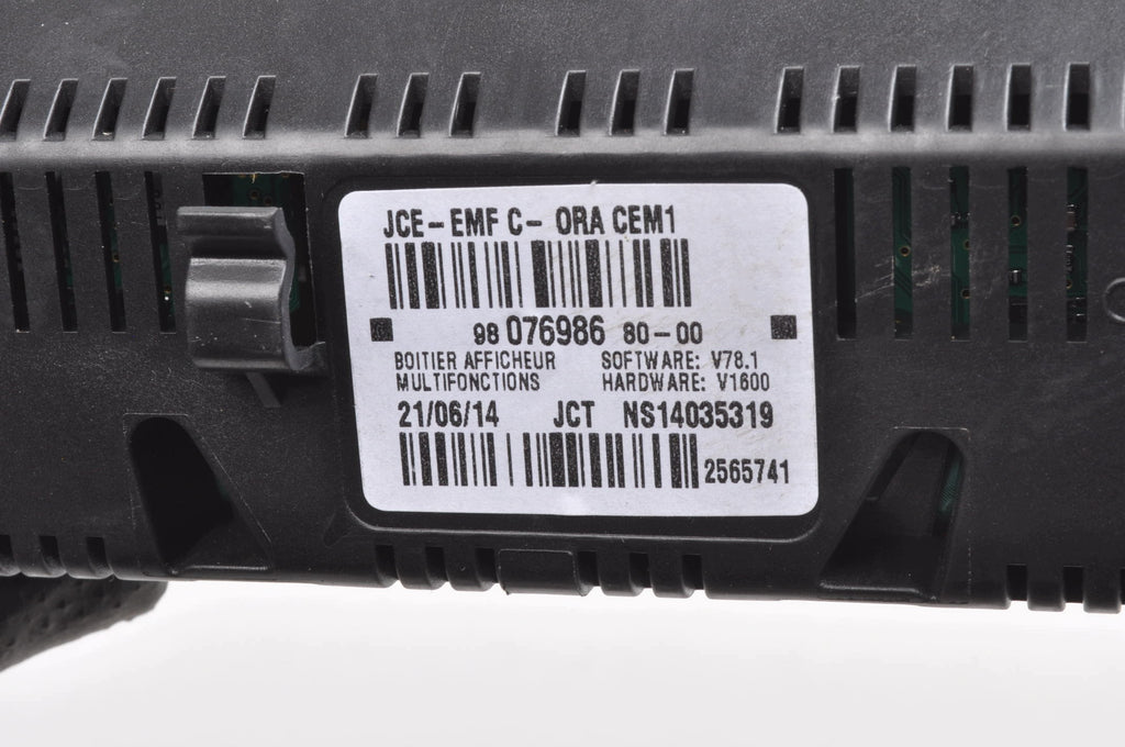 CITROEN DS3 DISPLAY 9807698680