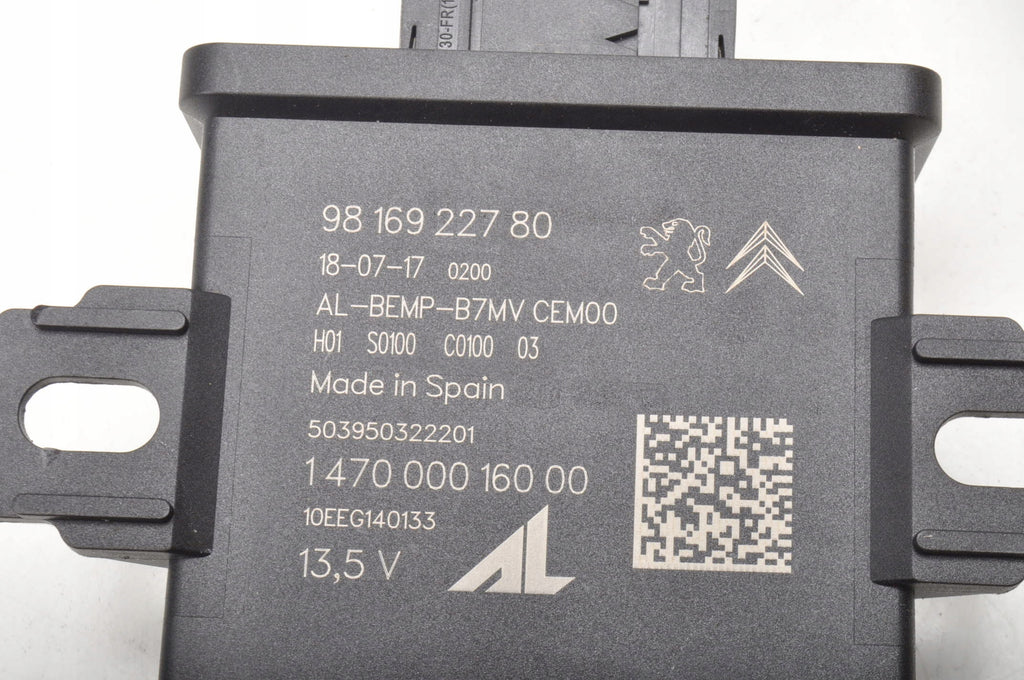 CITROEN DS4 MODULE CONTROLLER LIGHT RELAY 9816922780