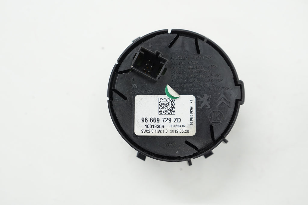 CITROEN DS5 12R PANEL SWITCH DRIVING MODES HYBRID 96669729ZD