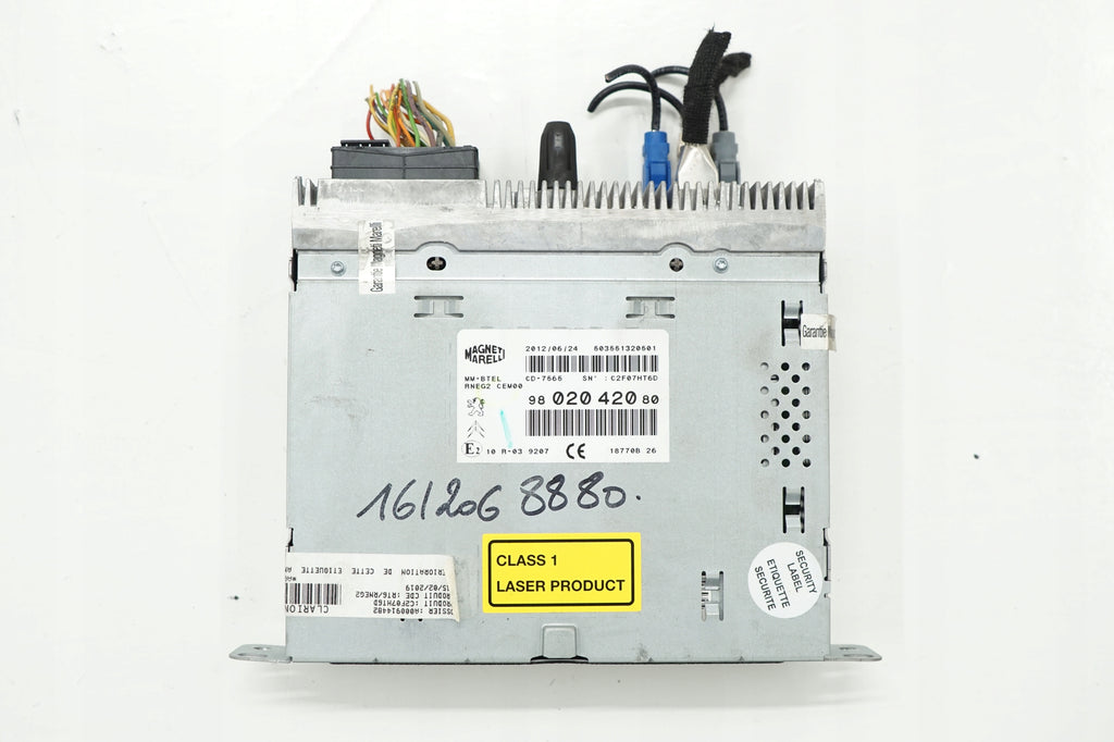 CITROEN DS5 12R RADIO NAVIGATION 9802042080