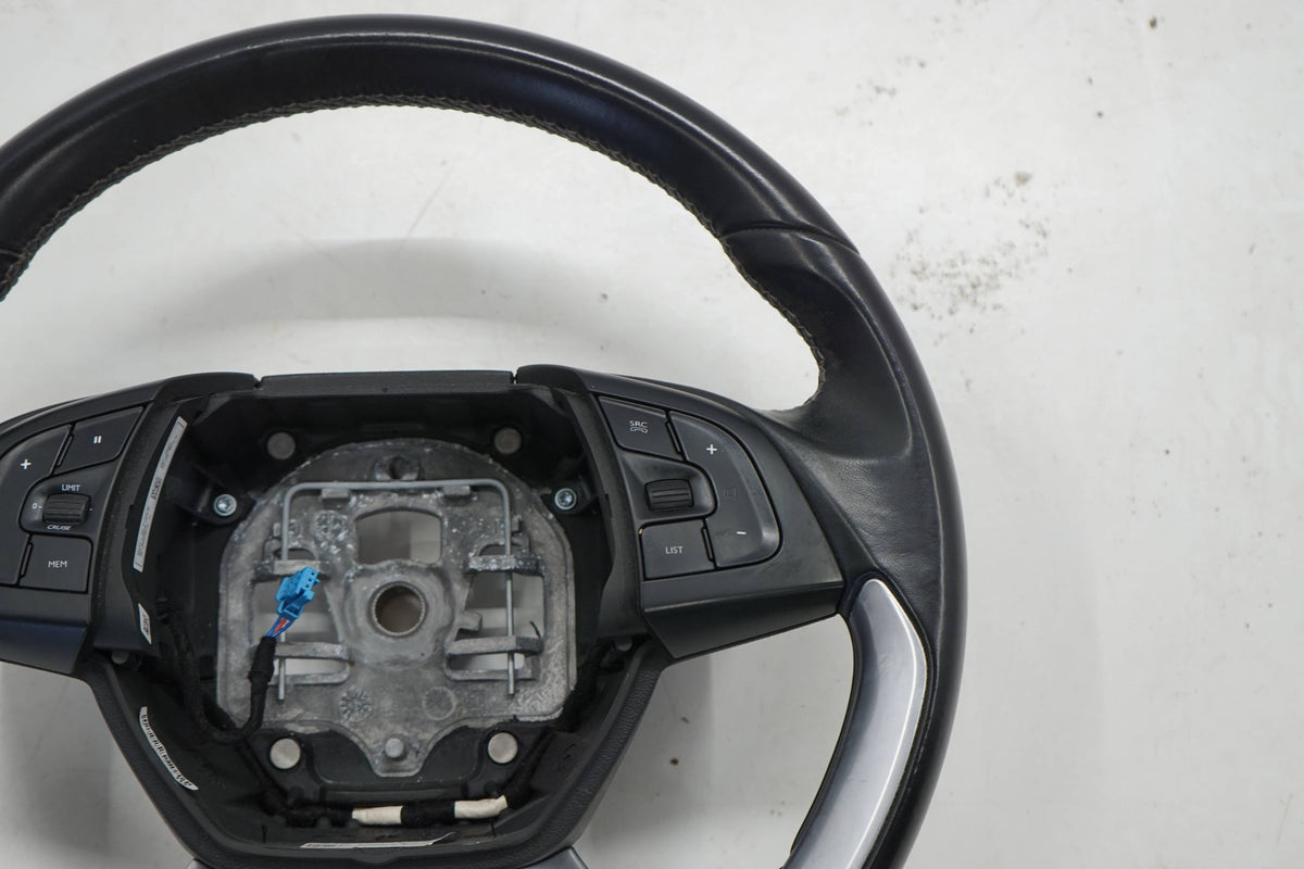 CITROEN DS5 13R STEERING WHEEL LEATHER BLACK MULTI 98002842ZQ