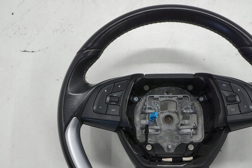 CITROEN DS5 13R STEERING WHEEL LEATHER BLACK MULTI 98002842ZQ
