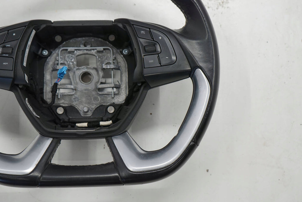 CITROEN DS5 13R STEERING WHEEL LEATHER BLACK MULTI 98002842ZQ