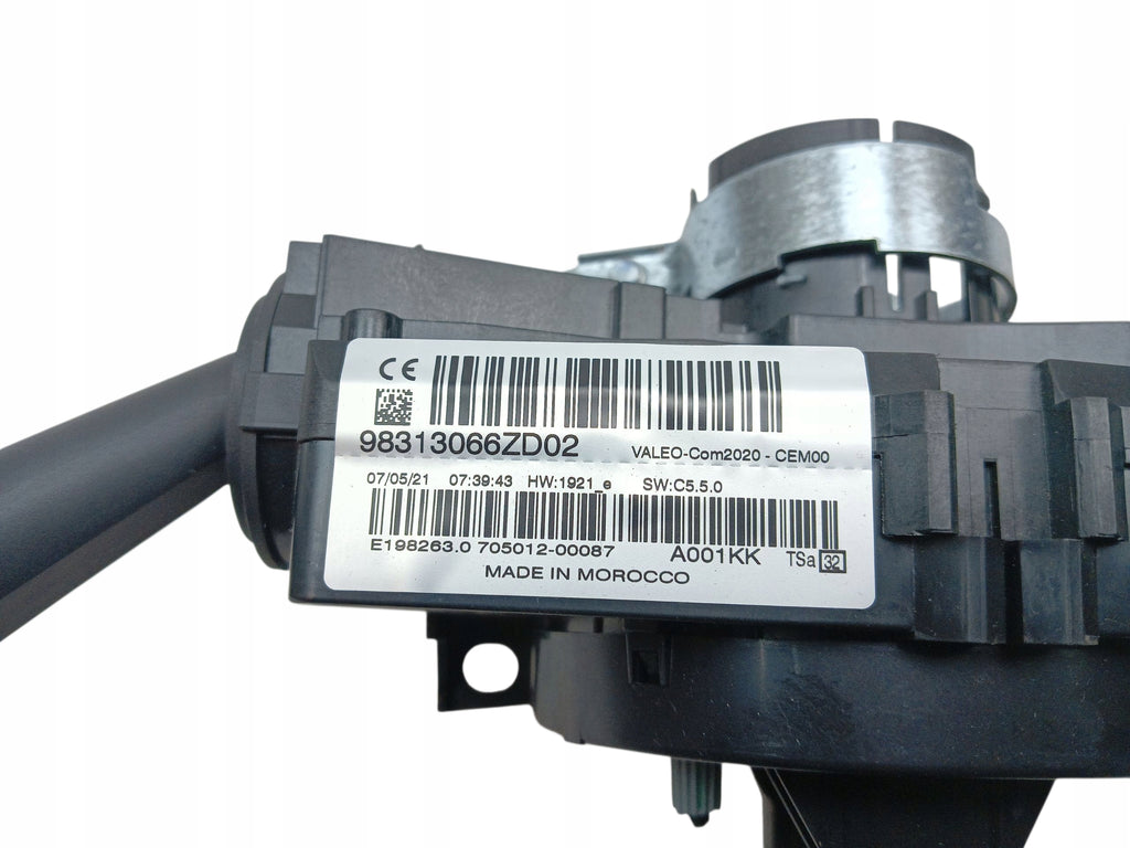 COMBINED SWITCH SPIDER TAPE RETRACTOR CITROEN C4 III 98313066ZD