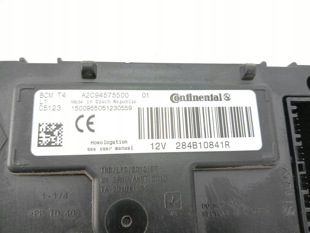 COMFORT MODULE BCM DACIA DOKKER (2012-2017) 284B10841R