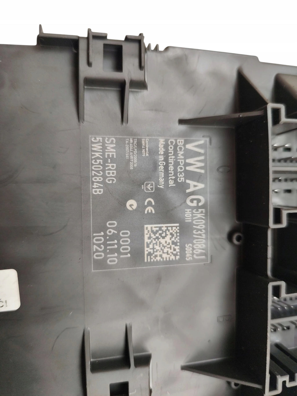 COMFORT MODULE BCM SEAT ALHAMBRA SHARAN II 7N (2010-2015) 5K0937086J