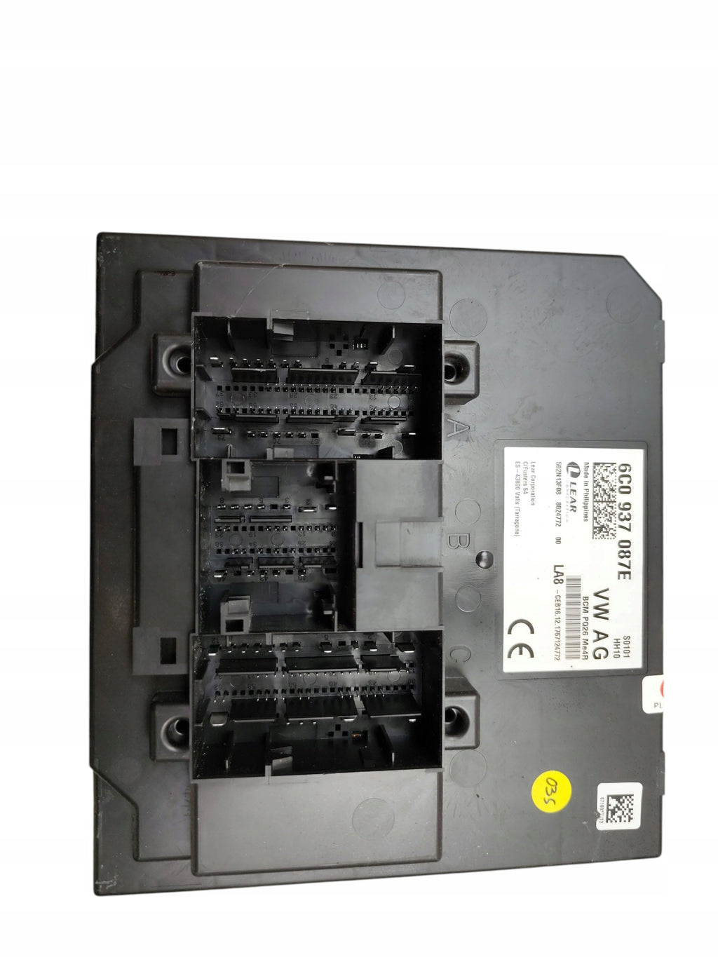 COMFORT MODULE BCM SKODA RAPID FABIA III 3 6C0937087E