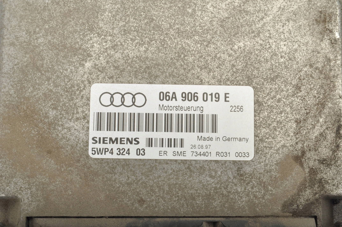 COMPUTER ENGINE CONTROLLER AUDI A3 8L 1.6 8V 101KM 06A906019E