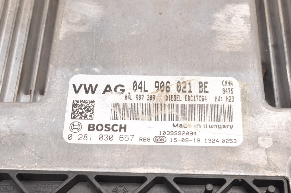 COMPUTER ENGINE CONTROLLER AUDI Q5 2.0 TDI 190KM 04L906021BE