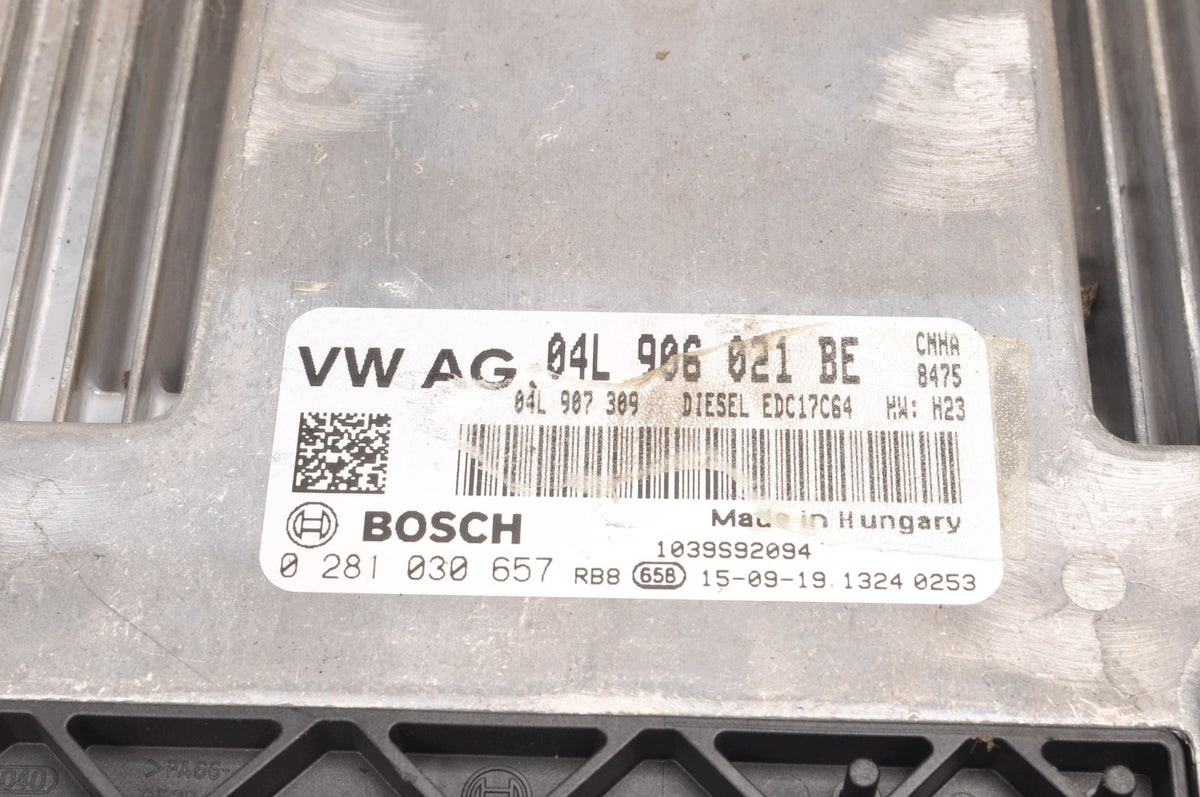 COMPUTER ENGINE CONTROLLER AUDI Q5 2.0 TDI 190KM 04L906021BE