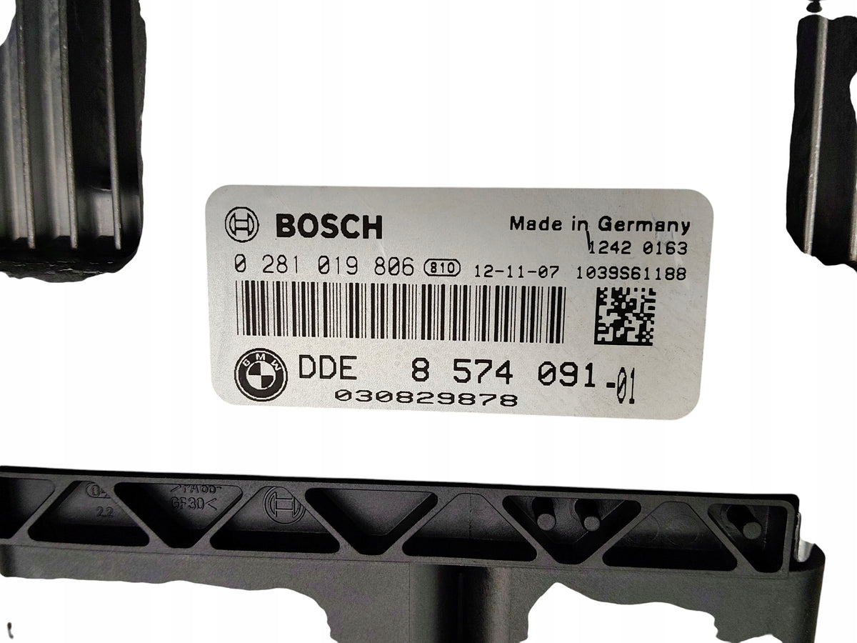 COMPUTER ENGINE CONTROLLER BMW F10 F11 X3 F25 2.0 D 8574091 0281019806