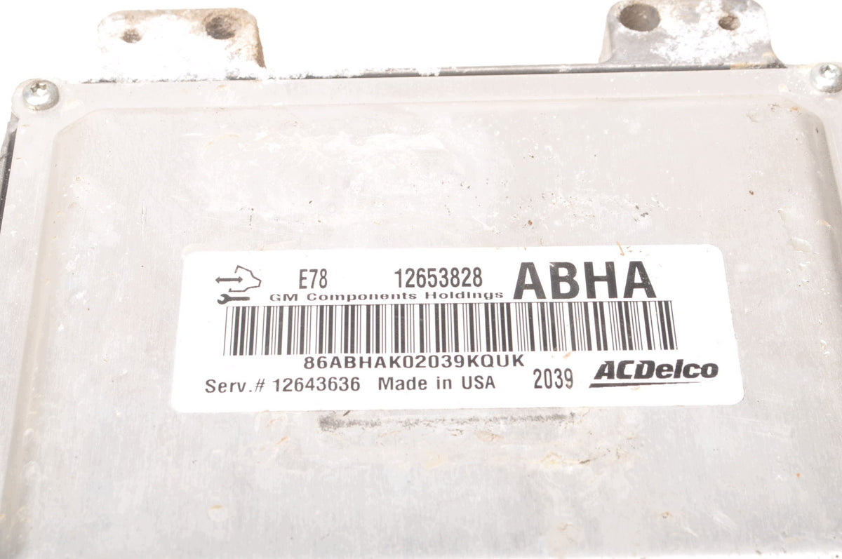 COMPUTER ENGINE CONTROLLER CHEVROLET VOLT OPEL AMPERE 1.4 151KM 12653828