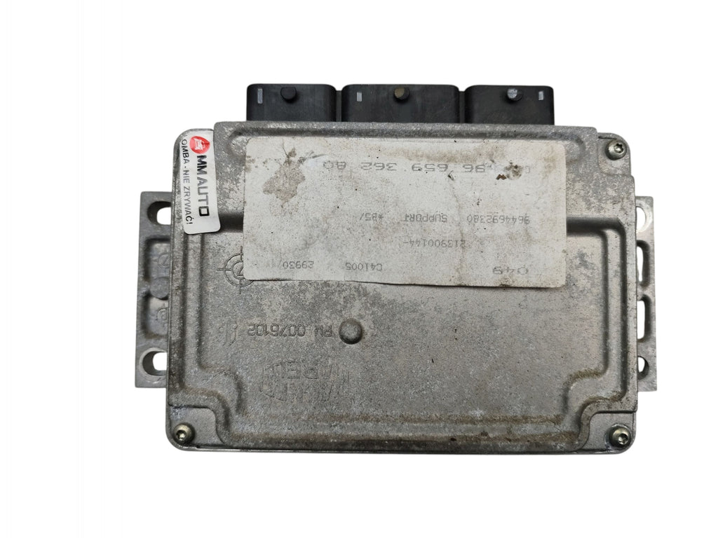 COMPUTER ENGINE CONTROLLER CITROEN C4 I LIFT (2008-2010) 1.4 16V 9665936280