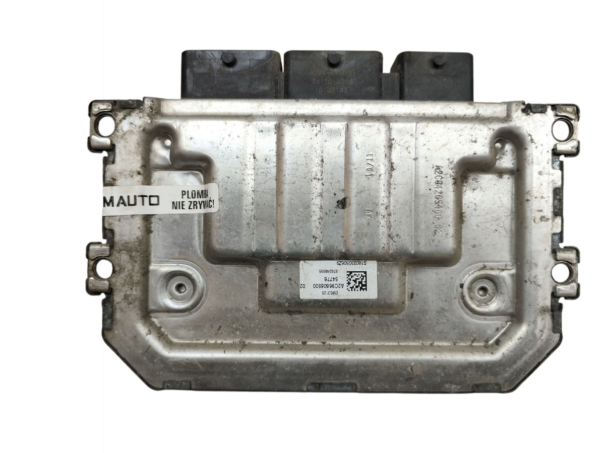 COMPUTER ENGINE CONTROLLER DACIA DOKKER 1.6 SCE 102KM 237108193R 237106320R