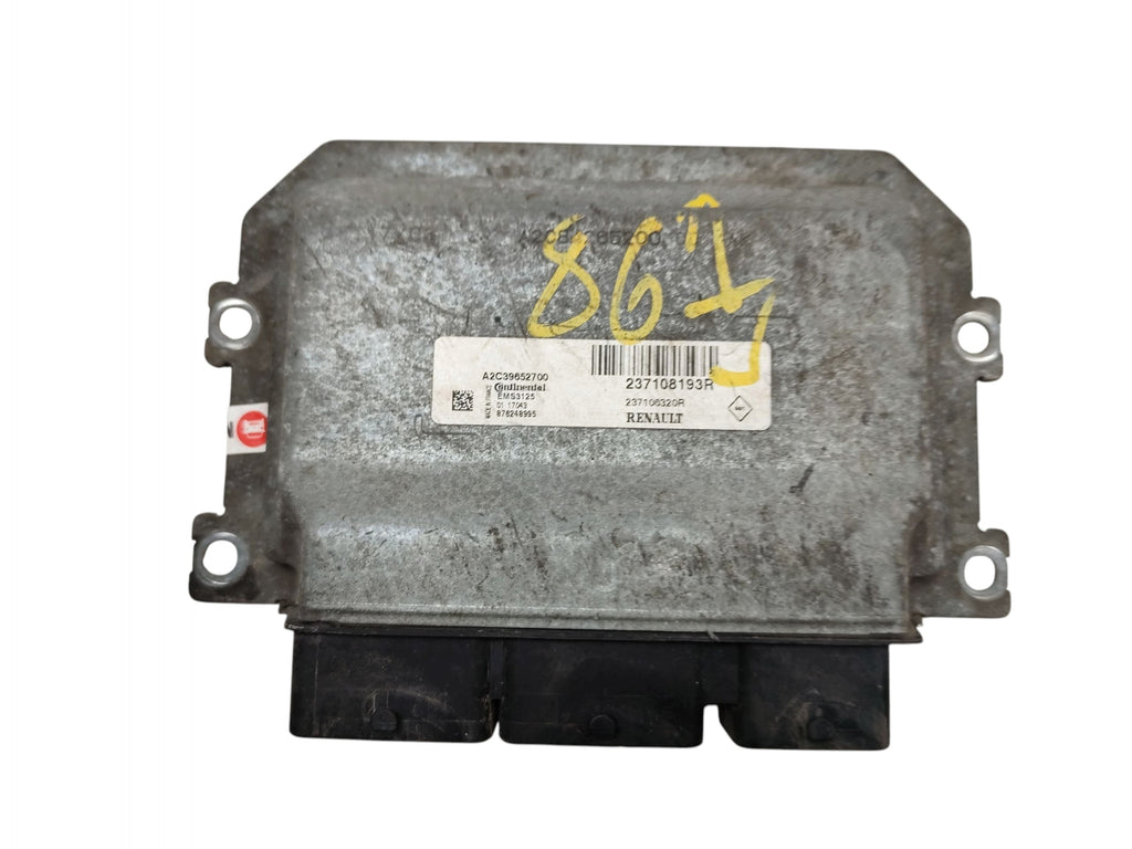 COMPUTER ENGINE CONTROLLER DACIA DOKKER 1.6 SCE 102KM 237108193R 237106320R