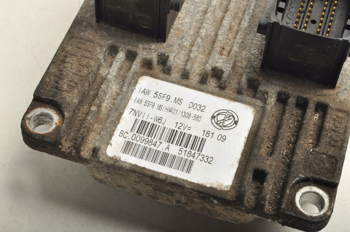 COMPUTER ENGINE CONTROLLER FIAT 500 1.2 8V 69KM 51847332