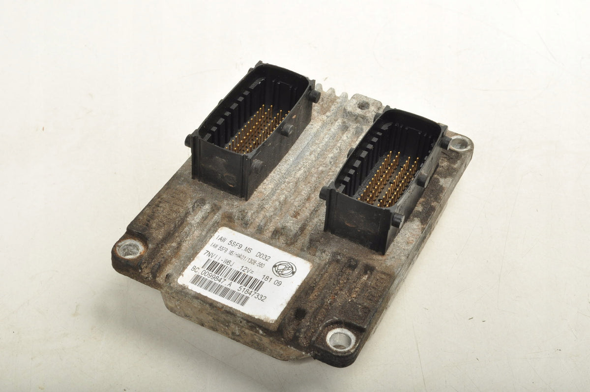 COMPUTER ENGINE CONTROLLER FIAT 500 1.2 8V 69KM 51847332