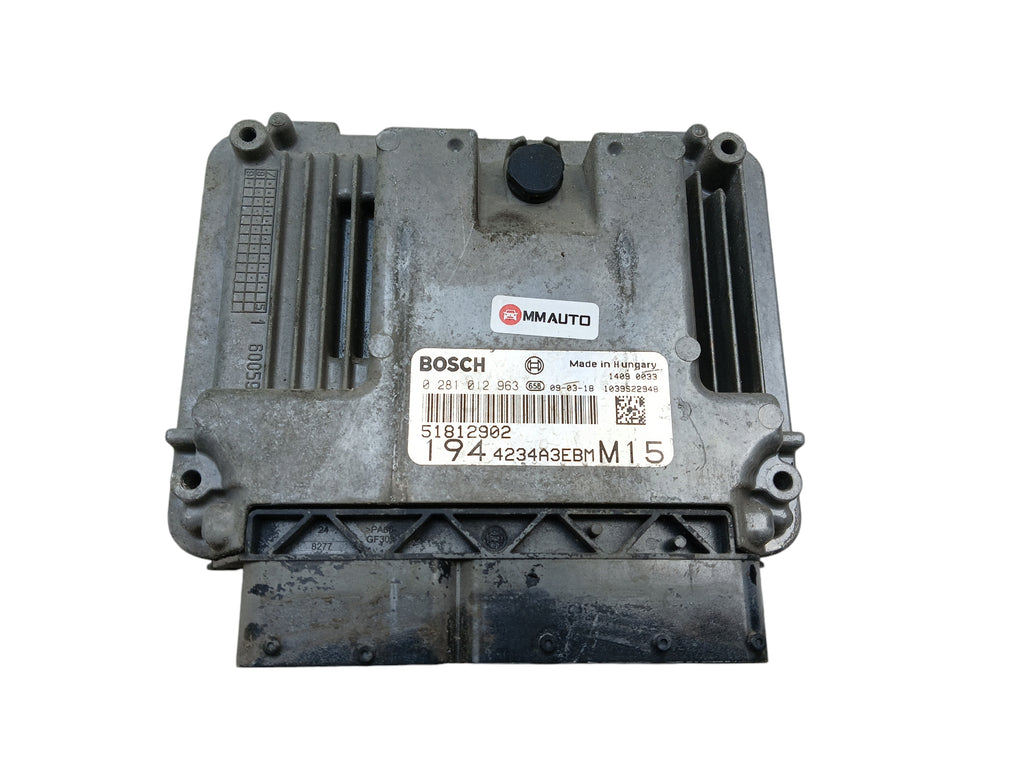 COMPUTER ENGINE CONTROLLER FIAT CROMA 1.9 JTDM 150KM 51812902
