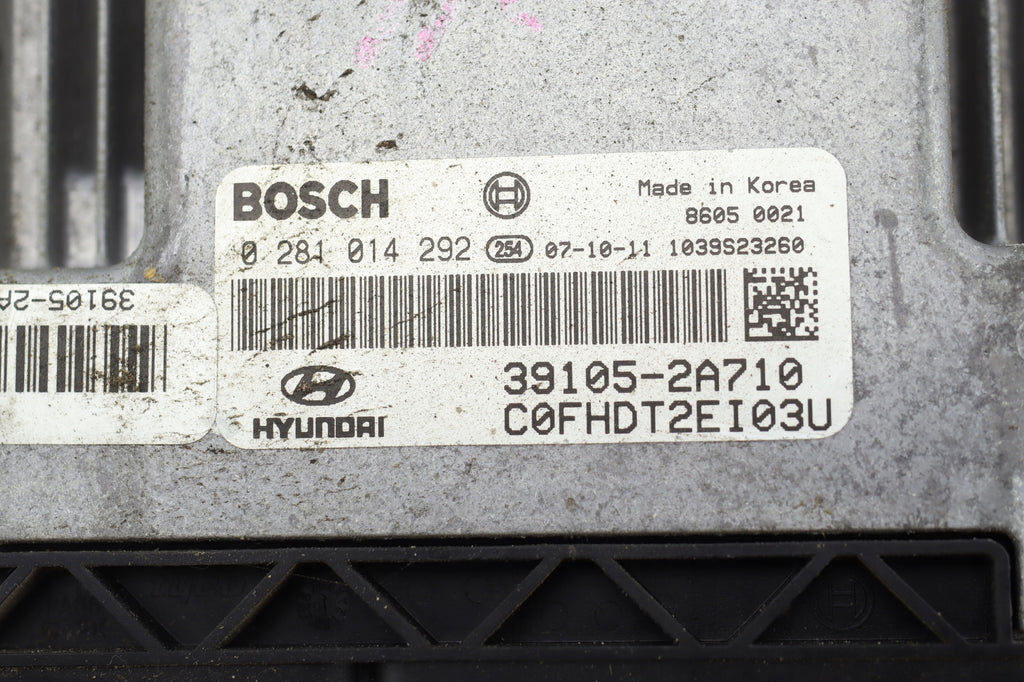 COMPUTER ENGINE CONTROLLER HYUNDAI I30 AND KIA CEED 1.6 CRDI 90KM 39105-2A710