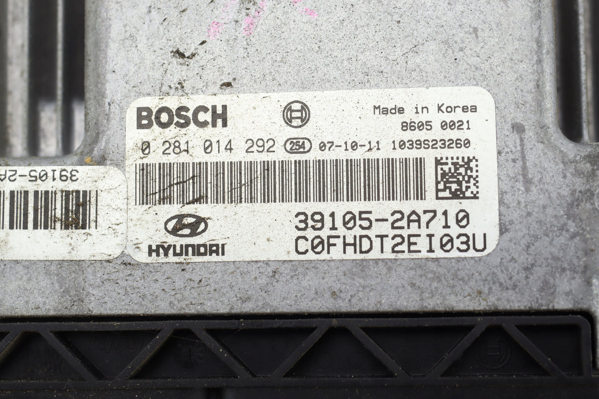 COMPUTER ENGINE CONTROLLER HYUNDAI I30 AND KIA CEED 1.6 CRDI 90KM 39105-2A710