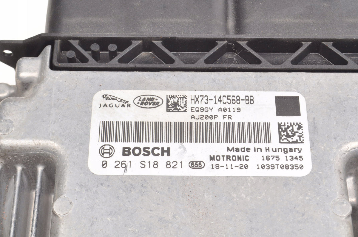 COMPUTER ENGINE CONTROLLER JAGUAR XF II 2.0 250KM HX73-14C568-BB