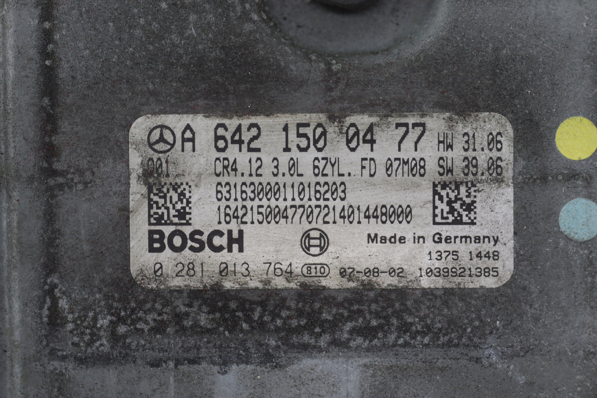 COMPUTER ENGINE CONTROLLER MERCEDES R W251 3.0 CDI A6421500477 0281013764