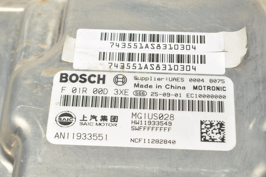 COMPUTER ENGINE CONTROLLER MG 3 III ZS II 1.5 Hybrid AN11933551 F01R00D3XE
