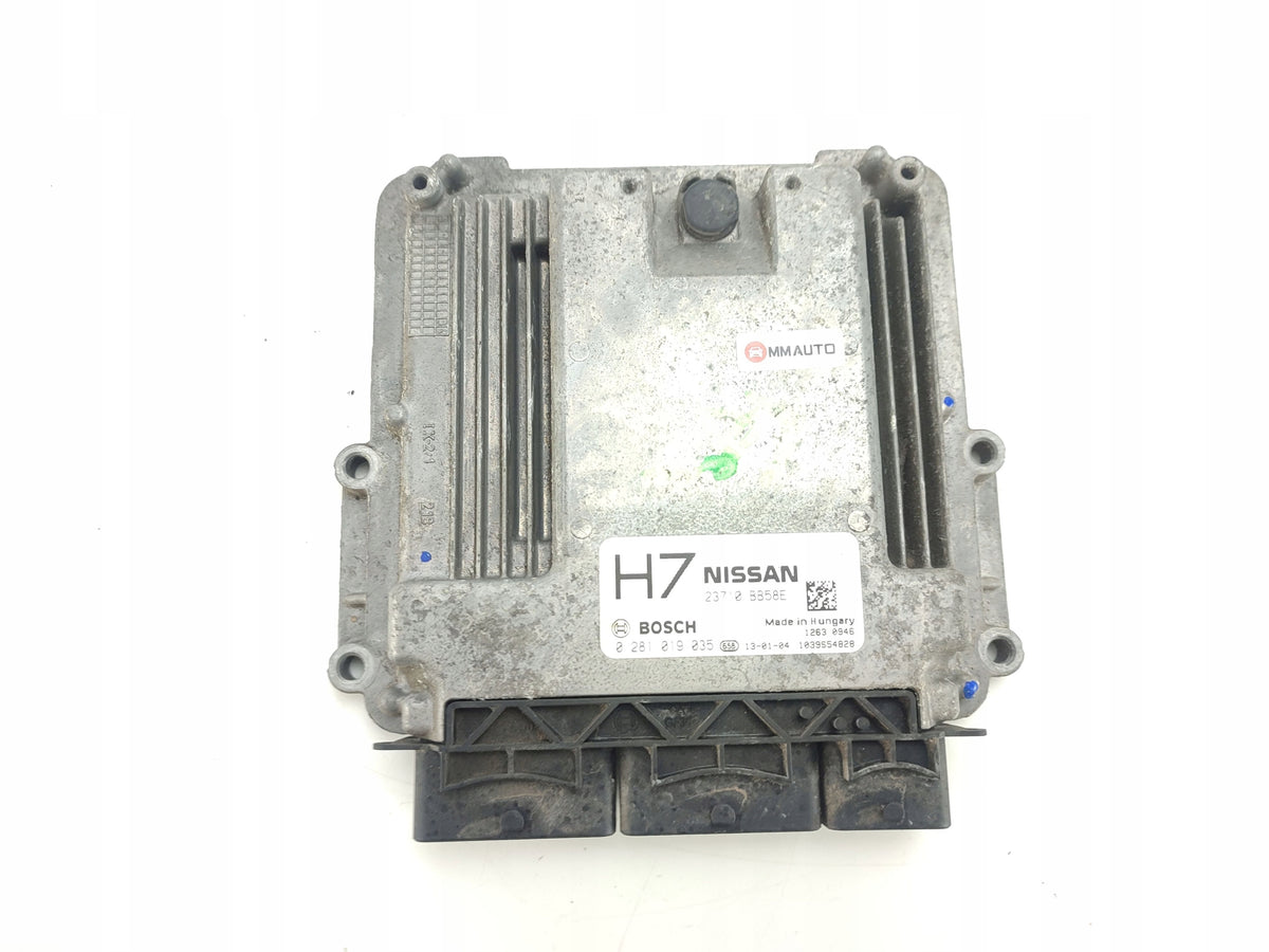 COMPUTER ENGINE CONTROLLER NISSAN QASHQAI+2 J10 1.6 DCI 130KM 23710BB58E