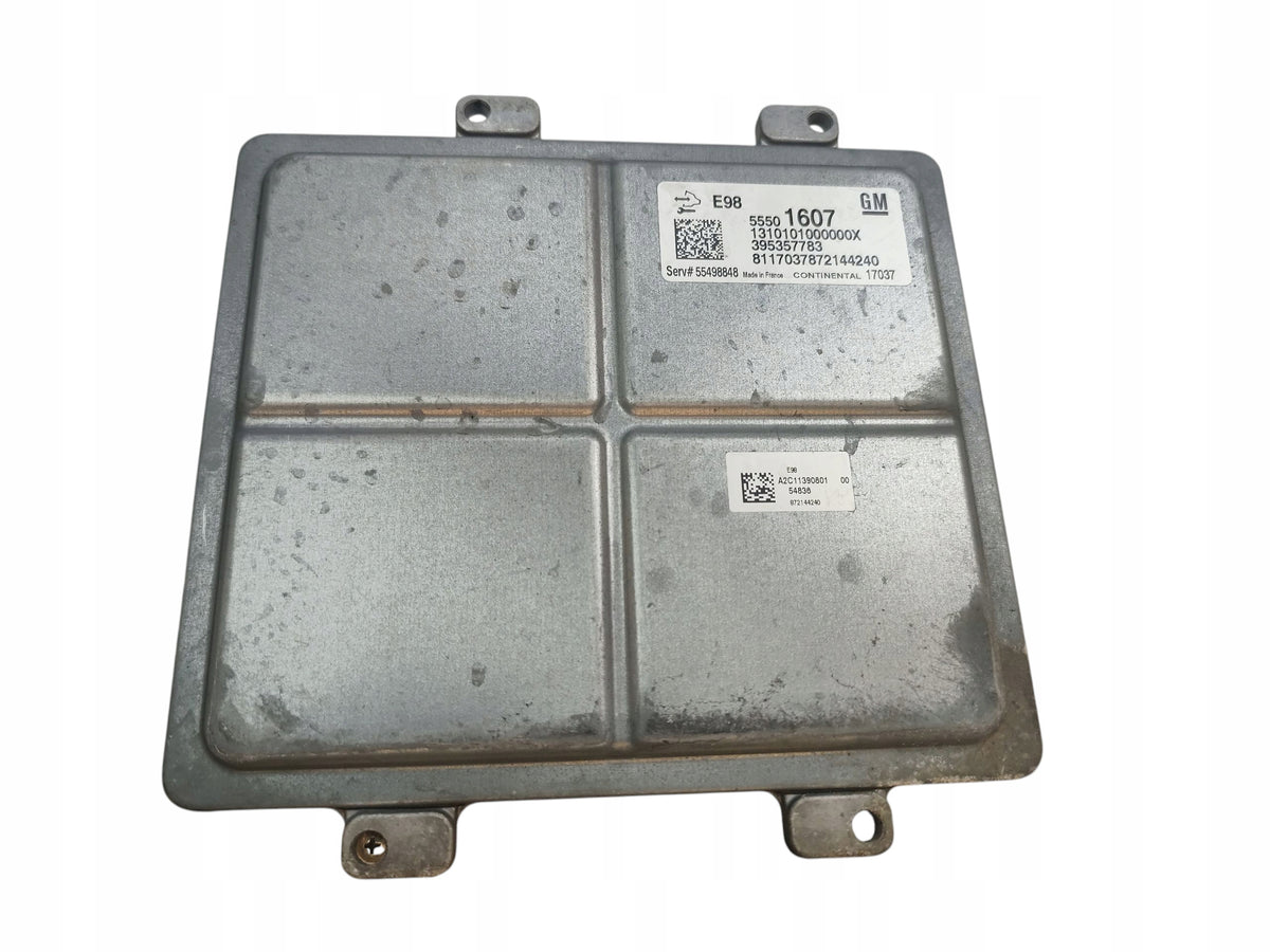 COMPUTER ENGINE CONTROLLER OPEL ASTRA K 1.6 CDTI 110KM B16DTU 55501607