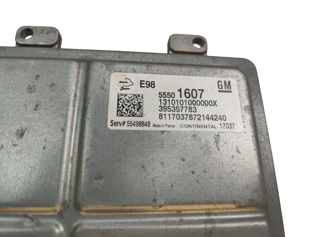 COMPUTER ENGINE CONTROLLER OPEL ASTRA K 1.6 CDTI 110KM B16DTU 55501607