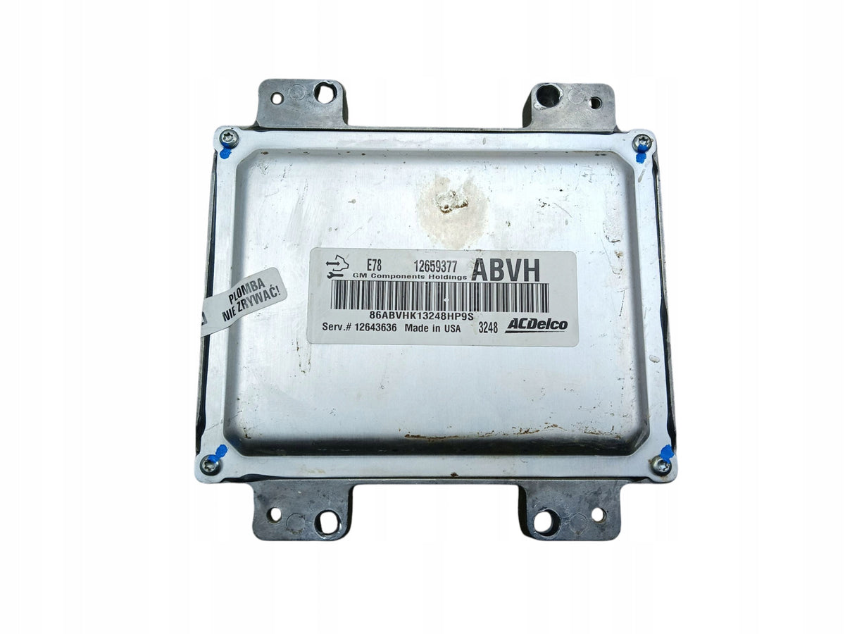COMPUTER ENGINE CONTROLLER OPEL INSIGNIA A LIFT 1.4 TURBO 140KM 12659377