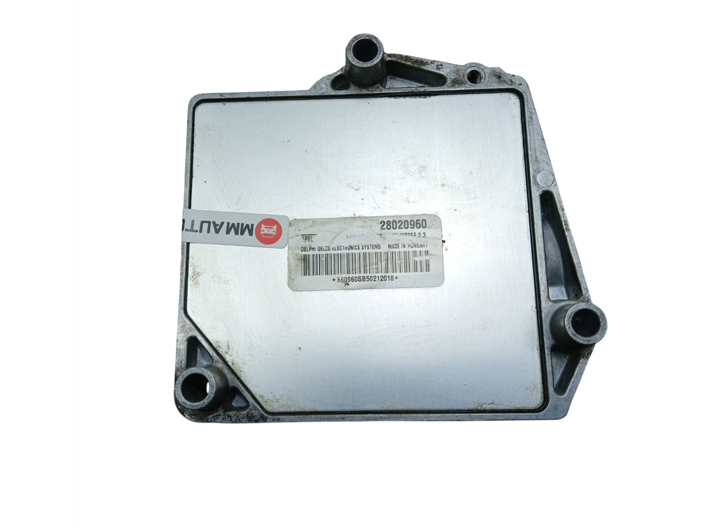 COMPUTER ENGINE CONTROLLER OPEL ZAFIRA B (2005-2008) 1.6 16V 105KM 28020960