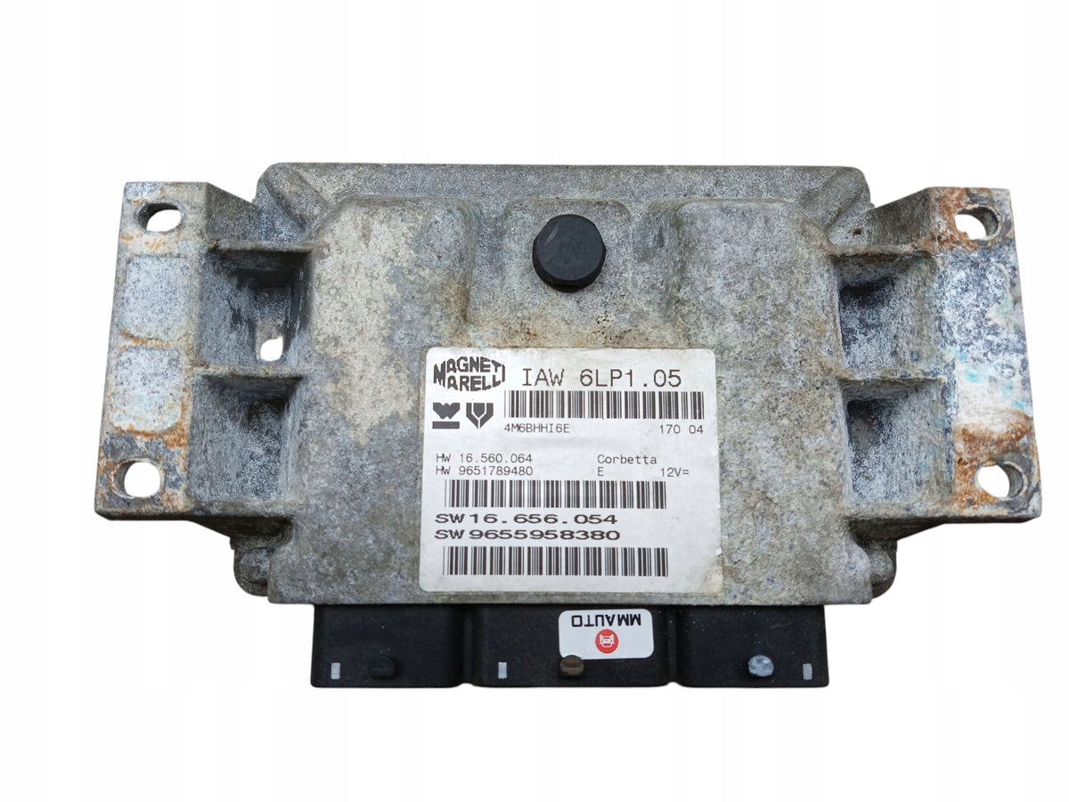COMPUTER ENGINE CONTROLLER PEUGEOT 807 C8 2.0 16V 9655958380 9651789480