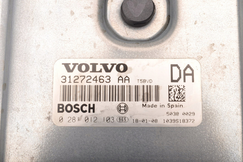 COMPUTER ENGINE CONTROLLER VOLVO C30 S40 II C70 V50 2.4 D5 179KM 31272463