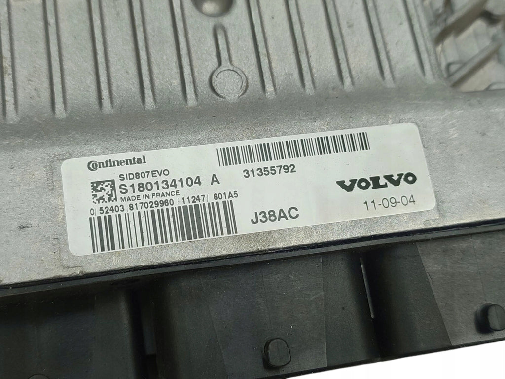 COMPUTER ENGINE CONTROLLER VOLVO S60 II 1.6 D2 114KM 31355792